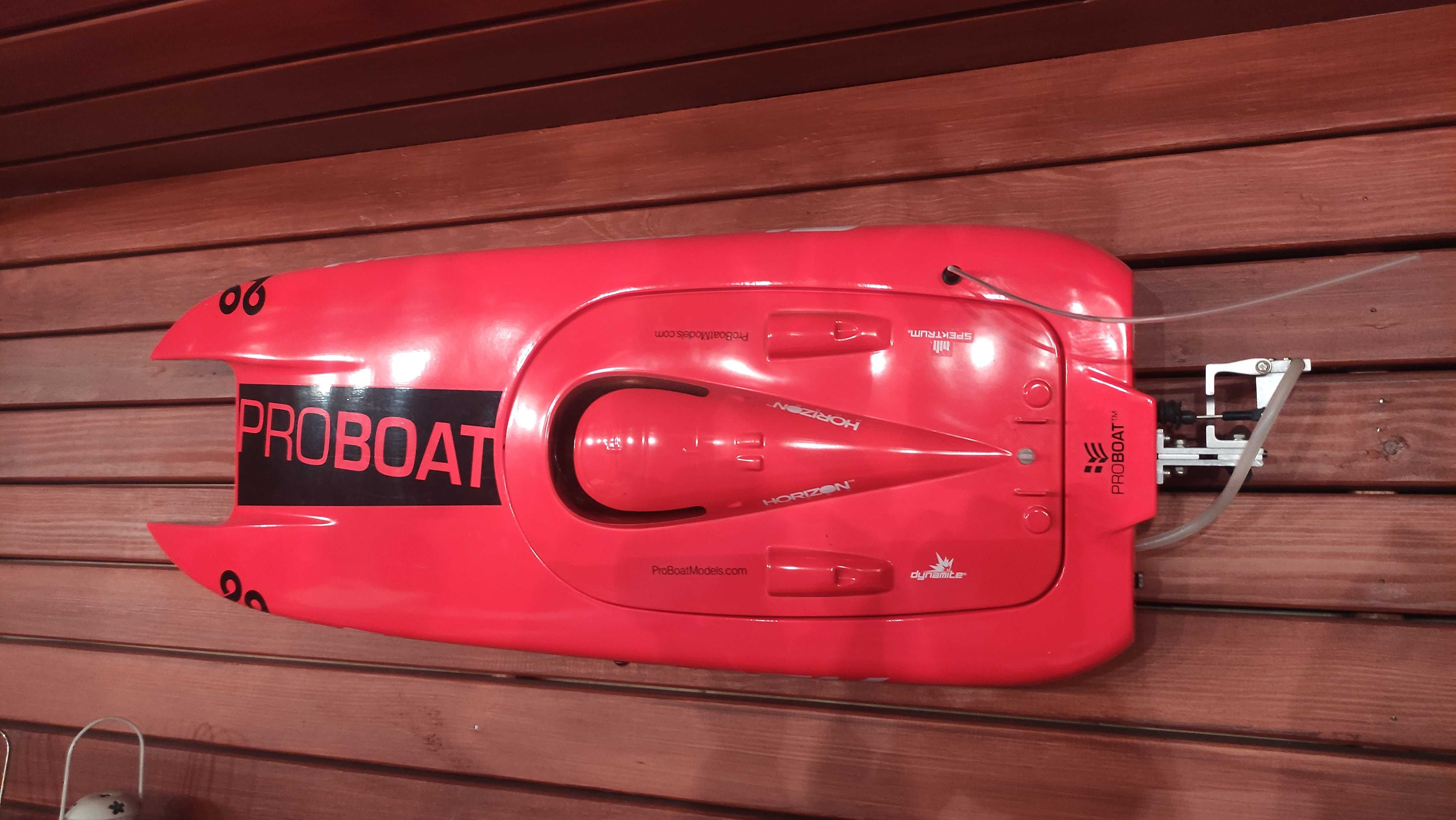 Моторна лодка Pro Boat Blackjack 60 см безколекторний катамаран RTR