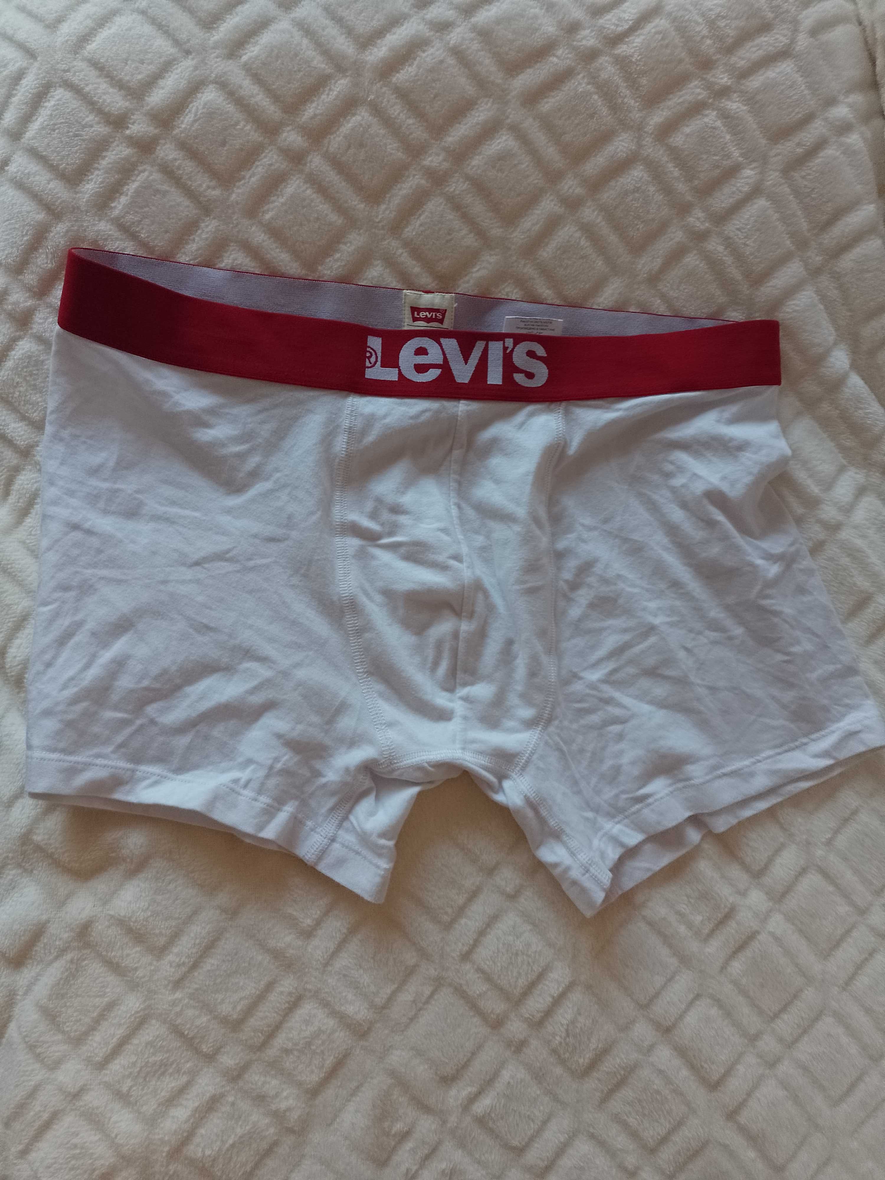 (XXL) Levi's/ Białe bokserki męskie