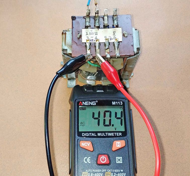 Трансформатор 220 Вольт, рабочий, без нюансов.
