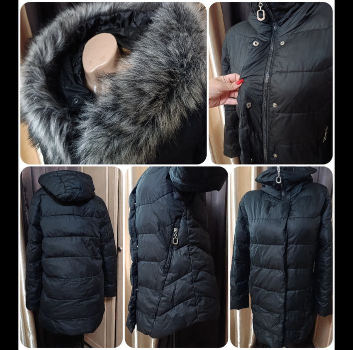 Курточка стёганая,куртка пуфер серебро,пальто на пуху