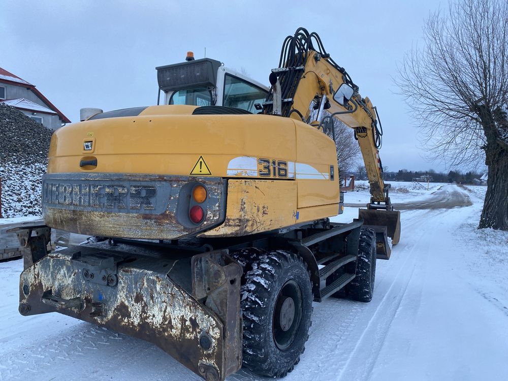Koparka kołowa LIEBHERR A316