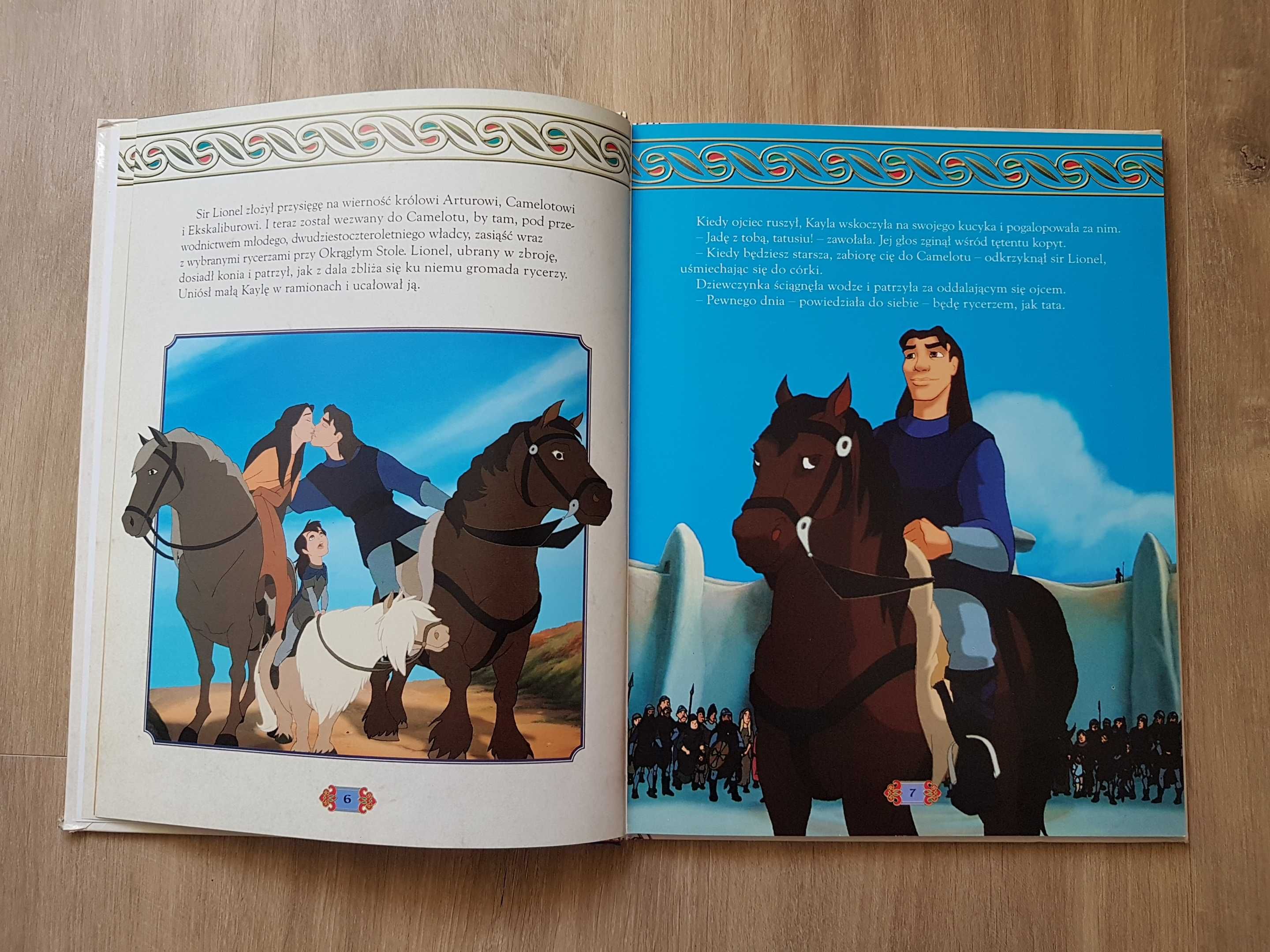 Magiczny Miecz Legenda Camelotu James Patrick Egmont Polska 1998 rok