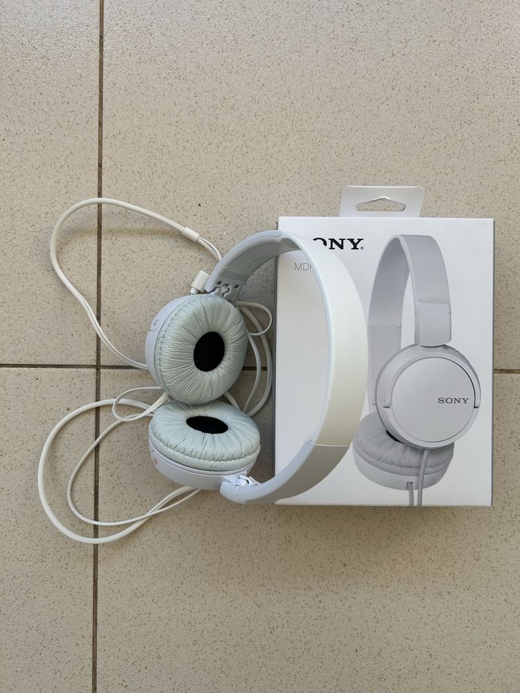 Fones Sony MDR - ZX110 Brancos