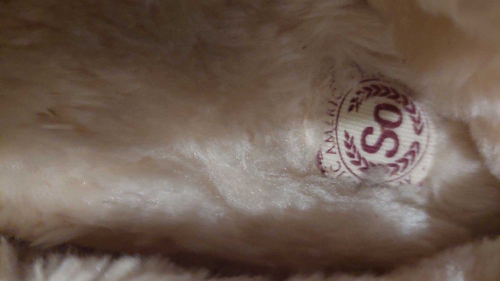 Мокасини замшеві з хутром фірми So