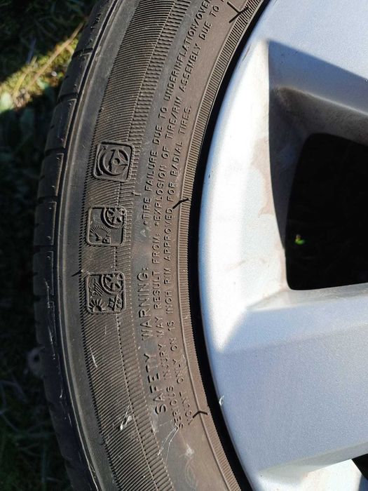 Alufelgi, koła Opel Felgi aluminiowe 15" opel corsa c, meriva + opony