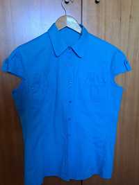 Blusa azul usada