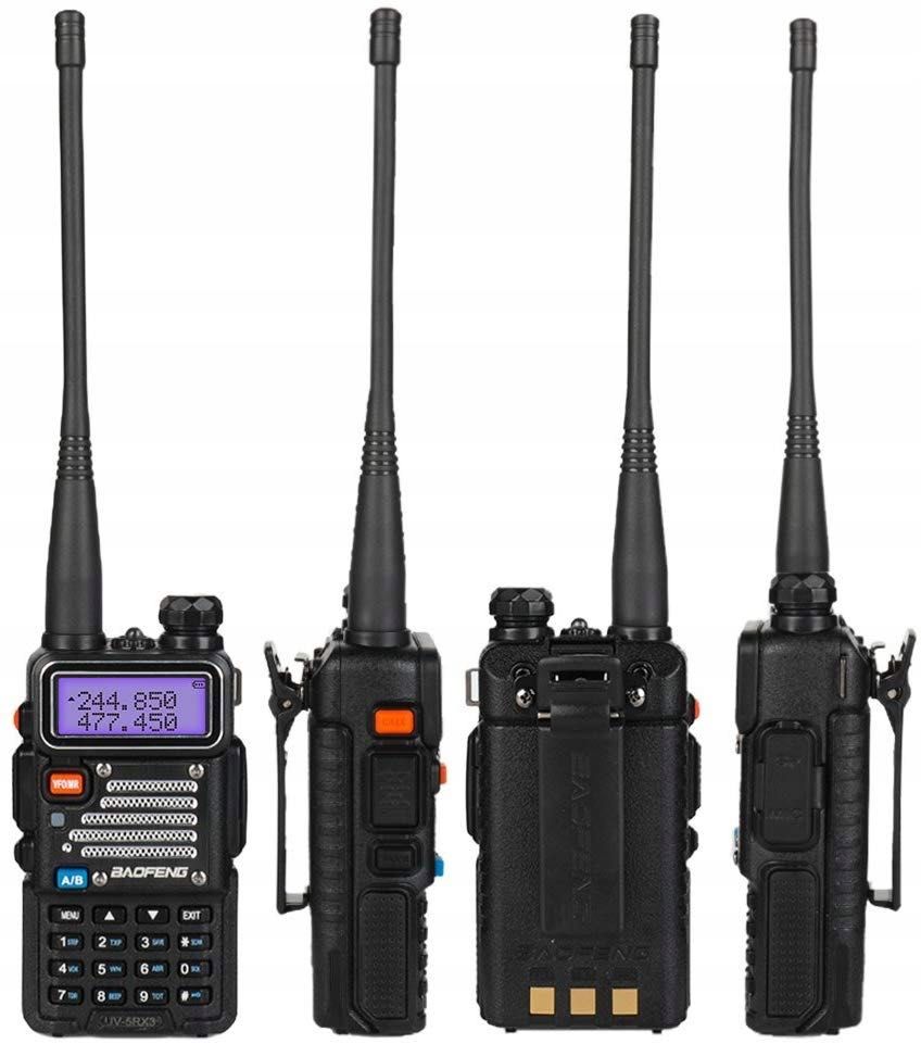Krótkofalówka BAOFENG 5R Radiotelefon Walkie-Talkie WODOSZCZELNY