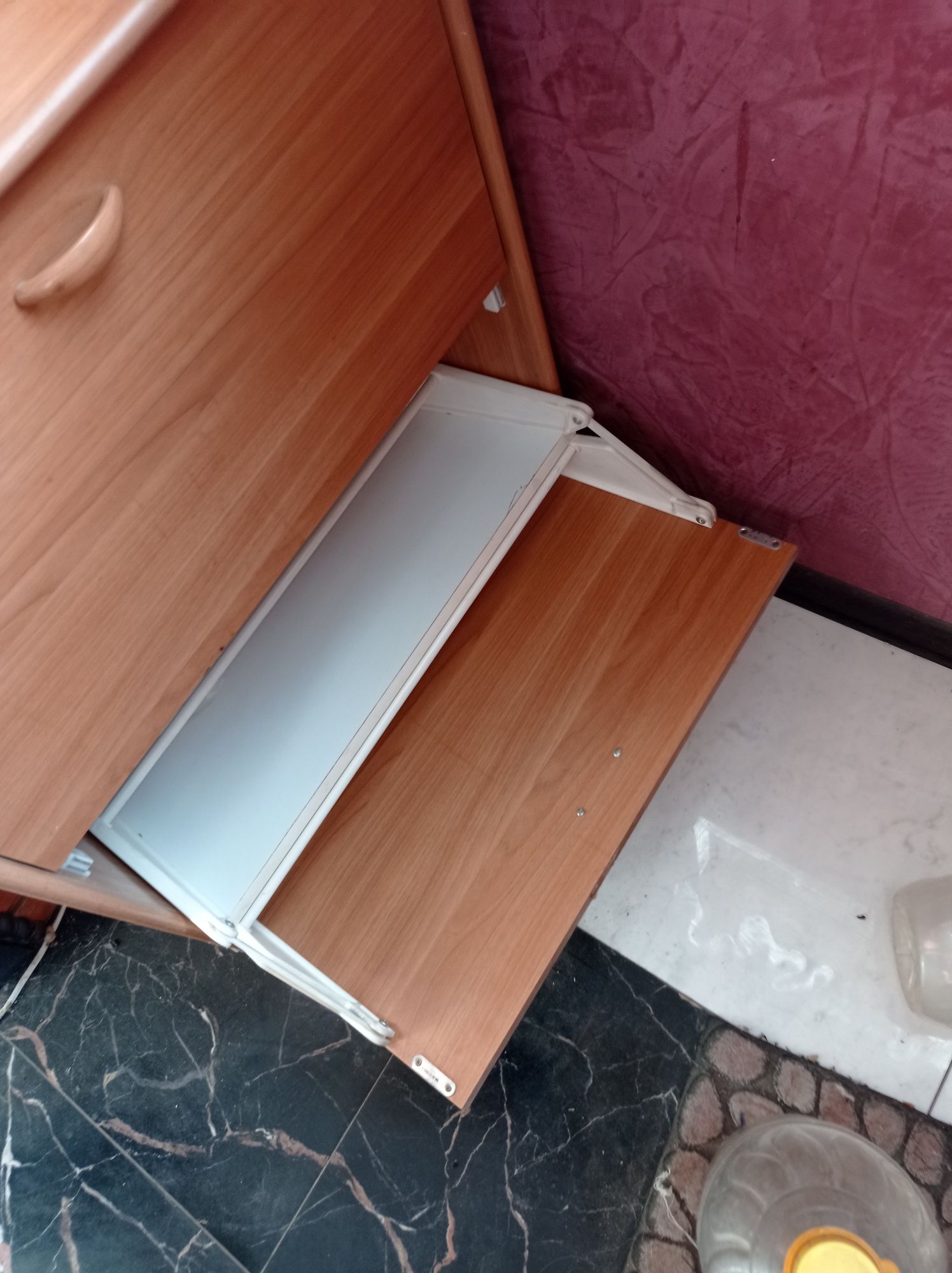 Тумба для обуви из натурального дерева