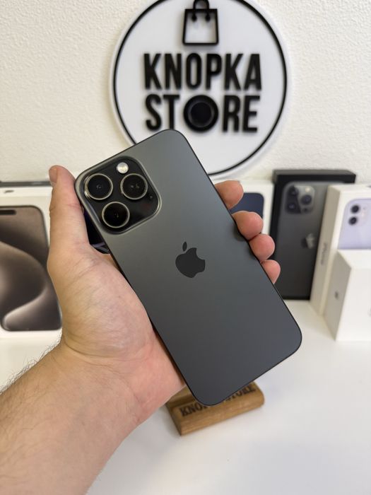 iPhone 15 Pro Max 256 Gb Black Neverlock Гарантія Обмін 39303