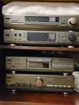 Technics wieża +  3 głośniki