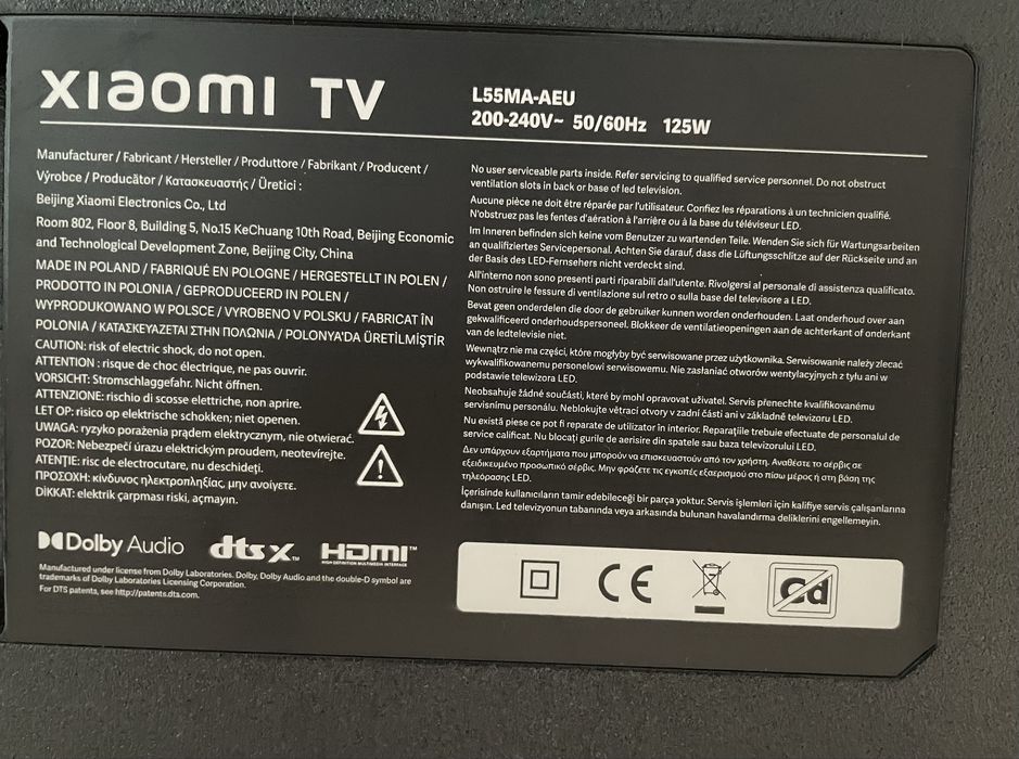 Smart TV xiaomi 55
