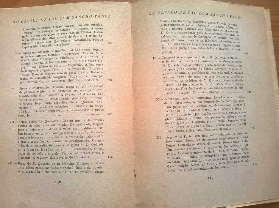 No Cavalo de Pau com Sancho Pança (1.ª edição) - Aquilino Ribeiro