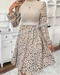 Vestido com colete
