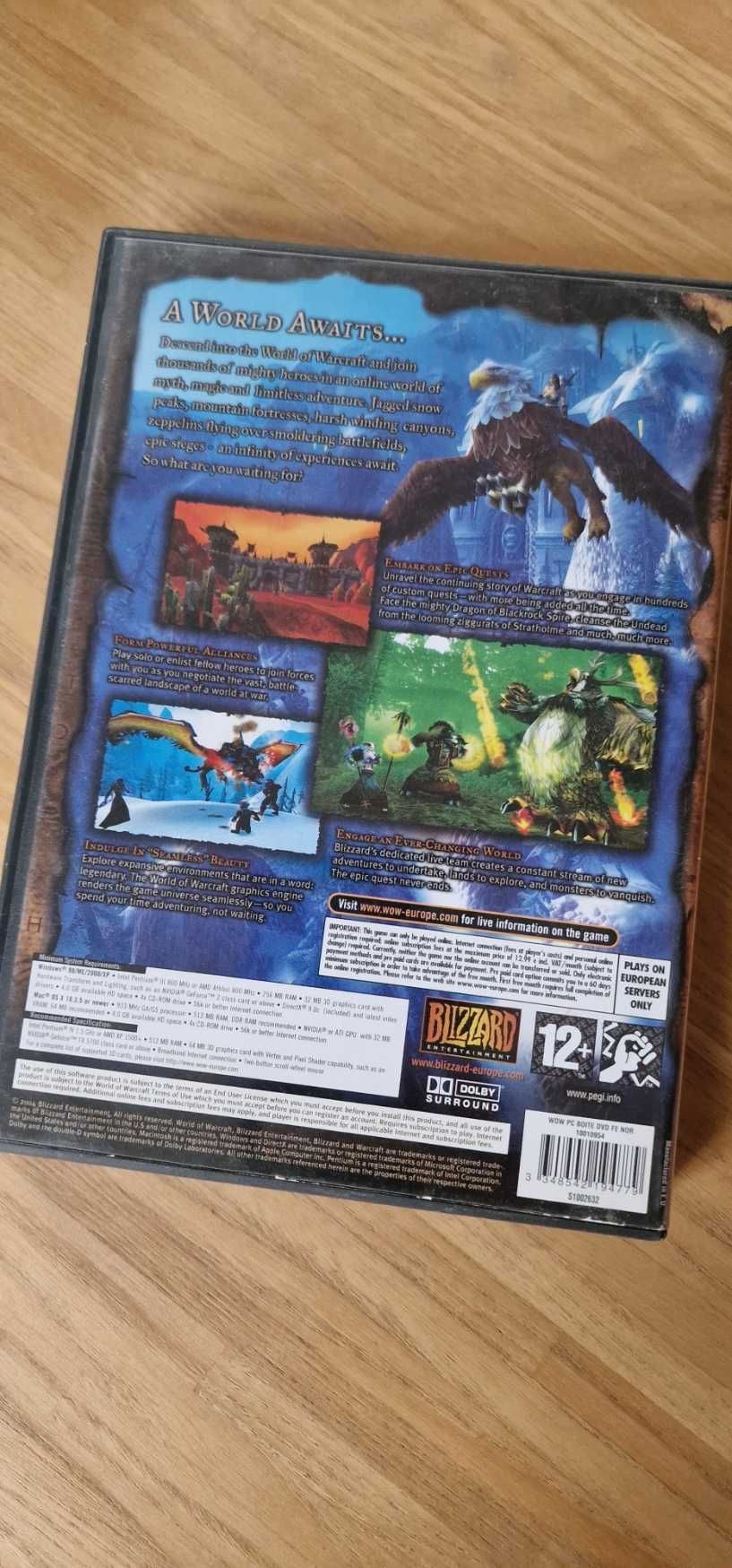 World of Warcraft - edycja 4 płytowa - gra PC MAC