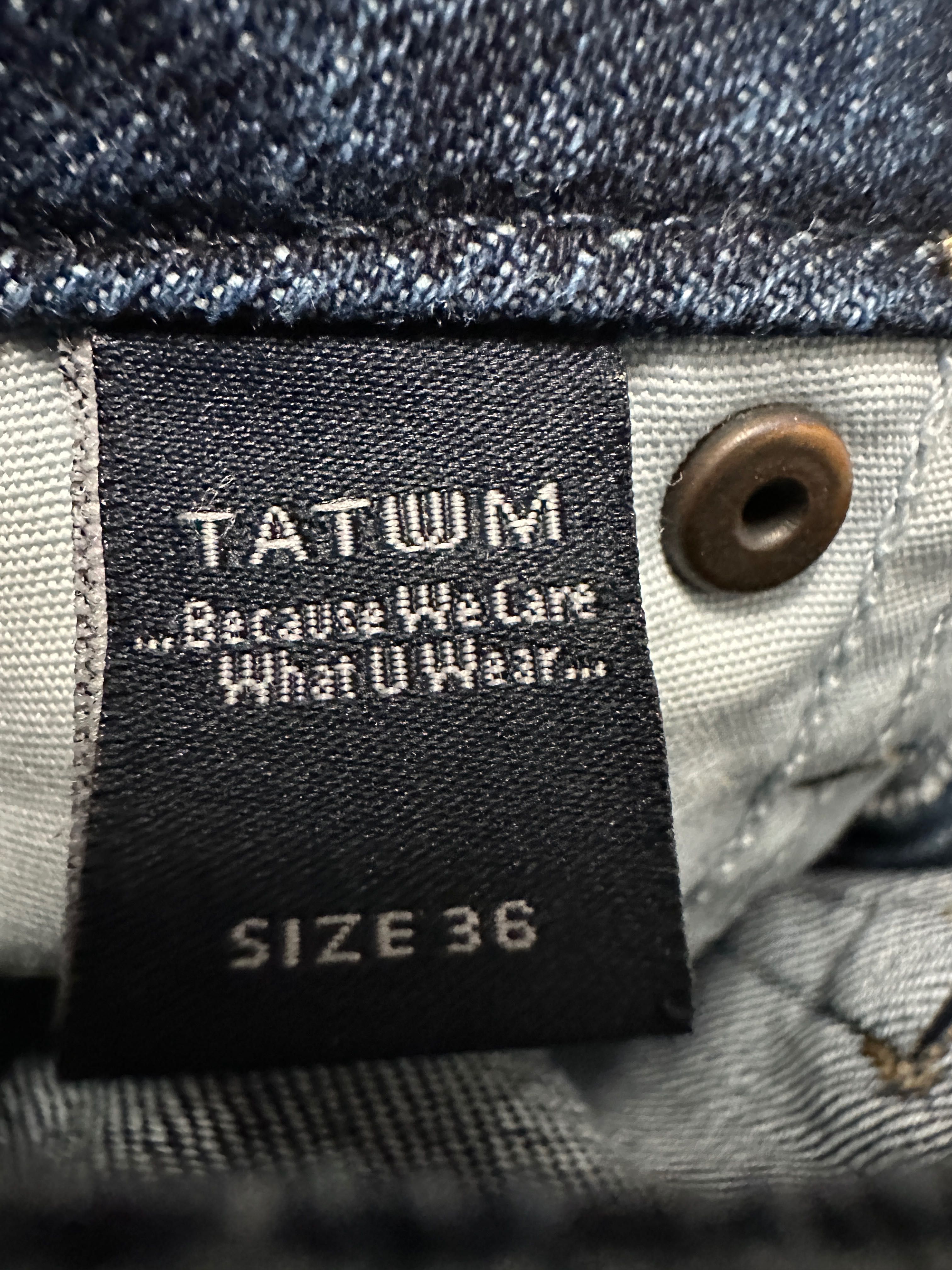 Spodnie jeans damskie. Tatuum