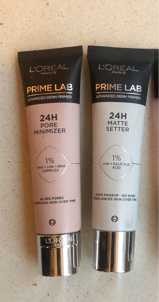 Loreal prime lab primer Douglas  baza do twarzy pod makeup