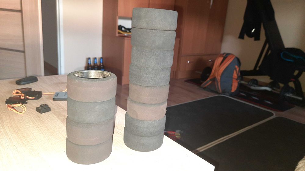 contact foam tires 1/10 scale  rc samochody