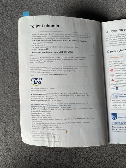 Podręcznik To jest chemia 1