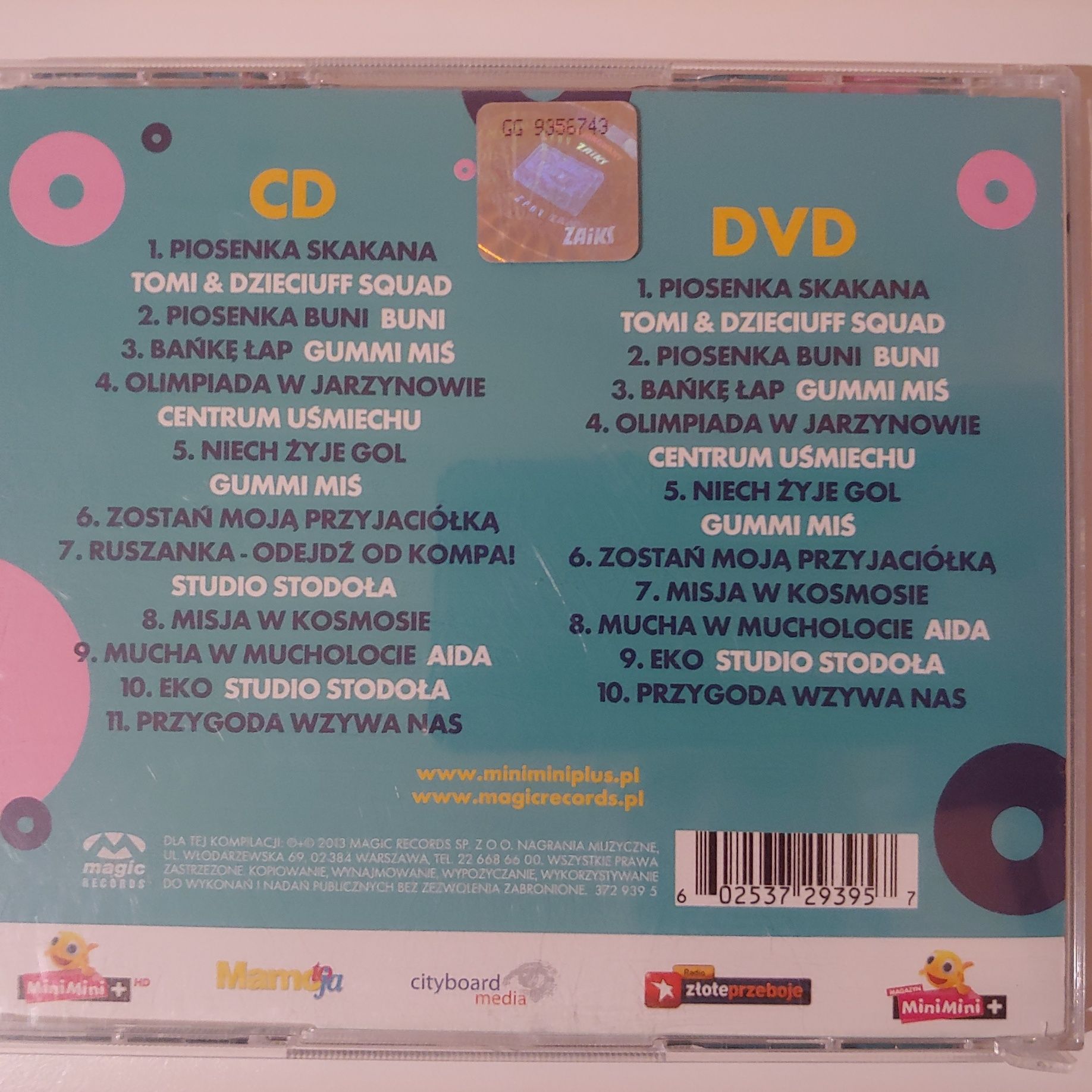 Przeboje rybki mini mini 3 . CD÷DVD