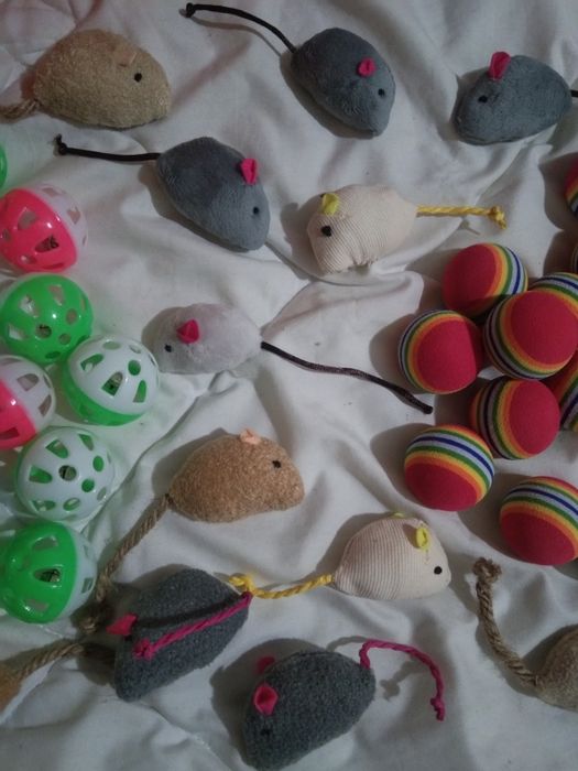Туннель,Мышки,мячики мягкие и со звоночком для кошек