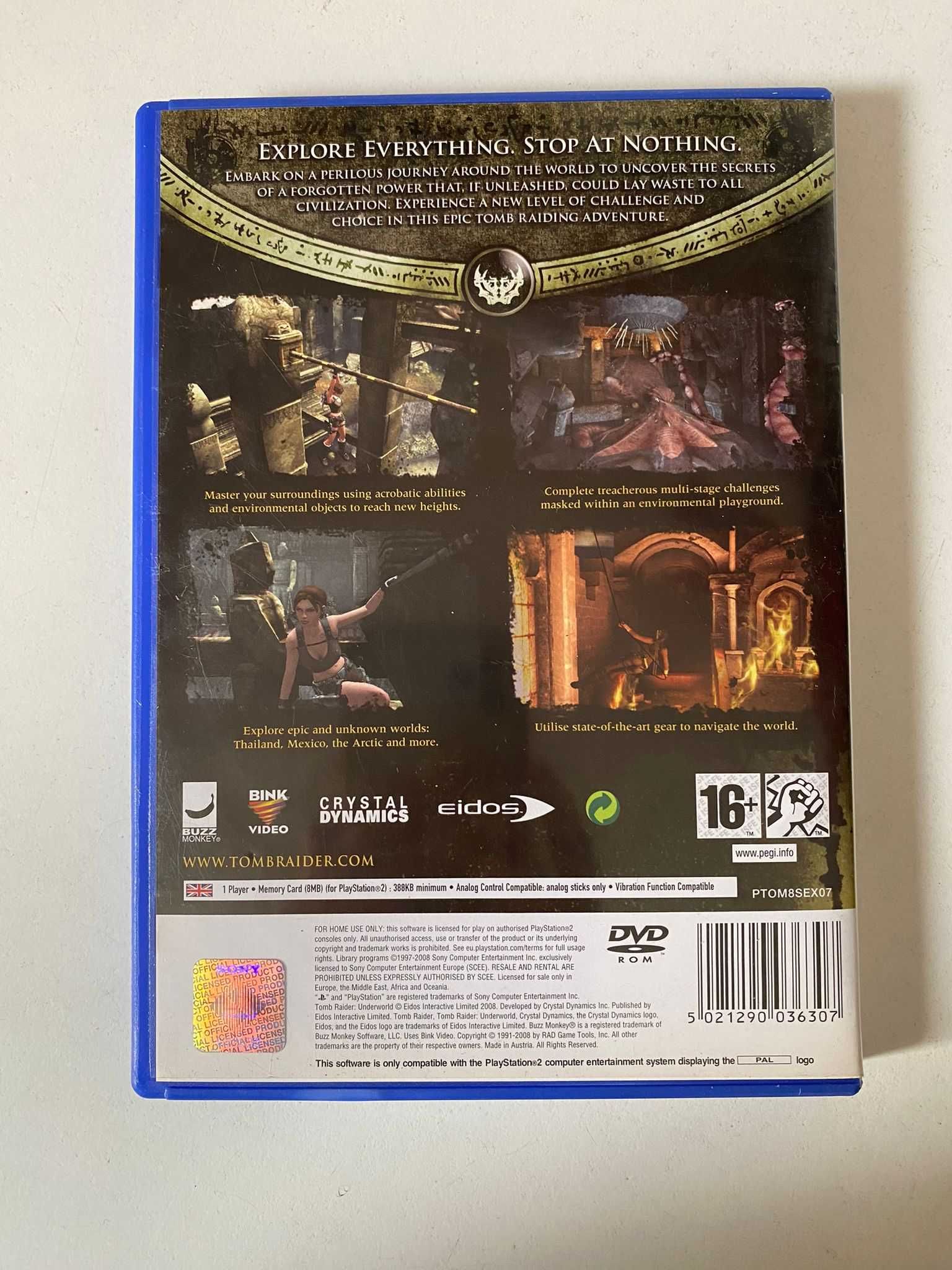 PS2 - Tomb Raider: Underworld