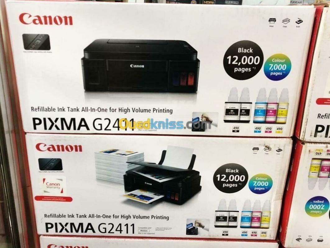 НОВИЙ струйний Принтер, принтер з СНПЧ, Canon G2410, Canon G2420,G3410