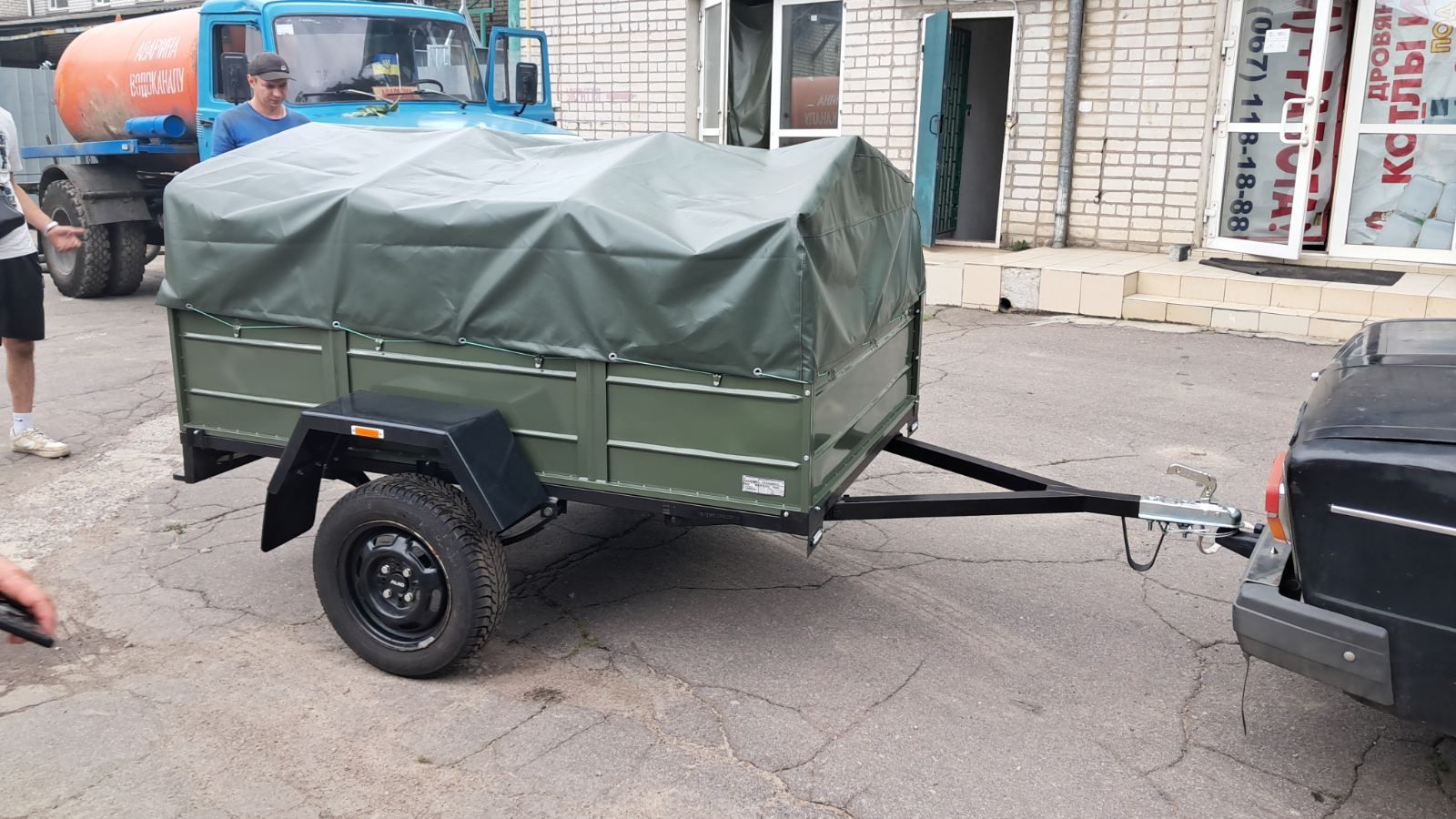 Купити прицеп причіп  посилений 2500*1300*450 Доставка Делiверi
