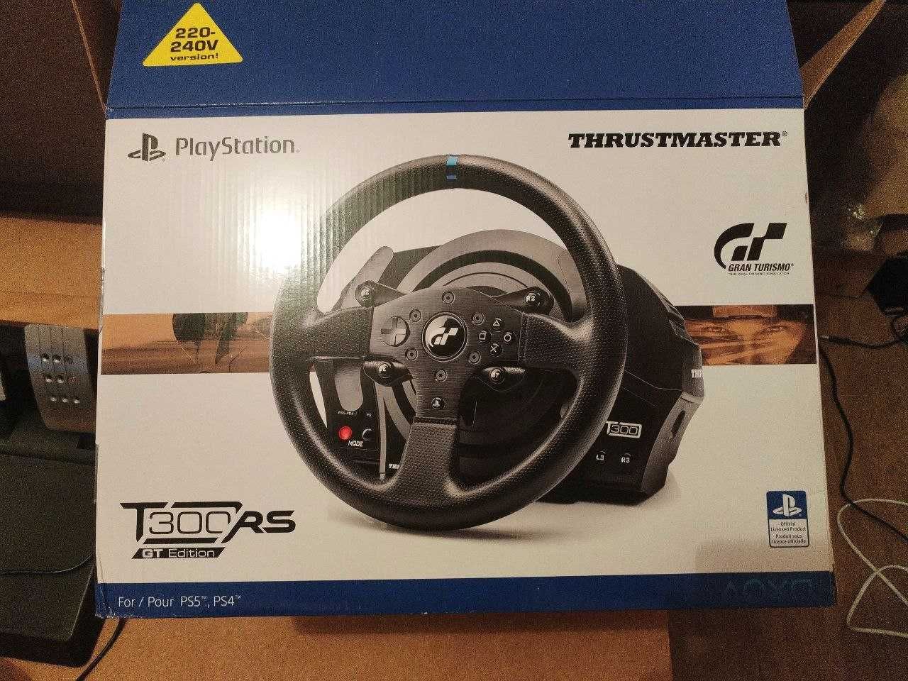 Комплект (кермо, педалі) Thrustmaster T300 RS GT Edition PS5/PC/PS4