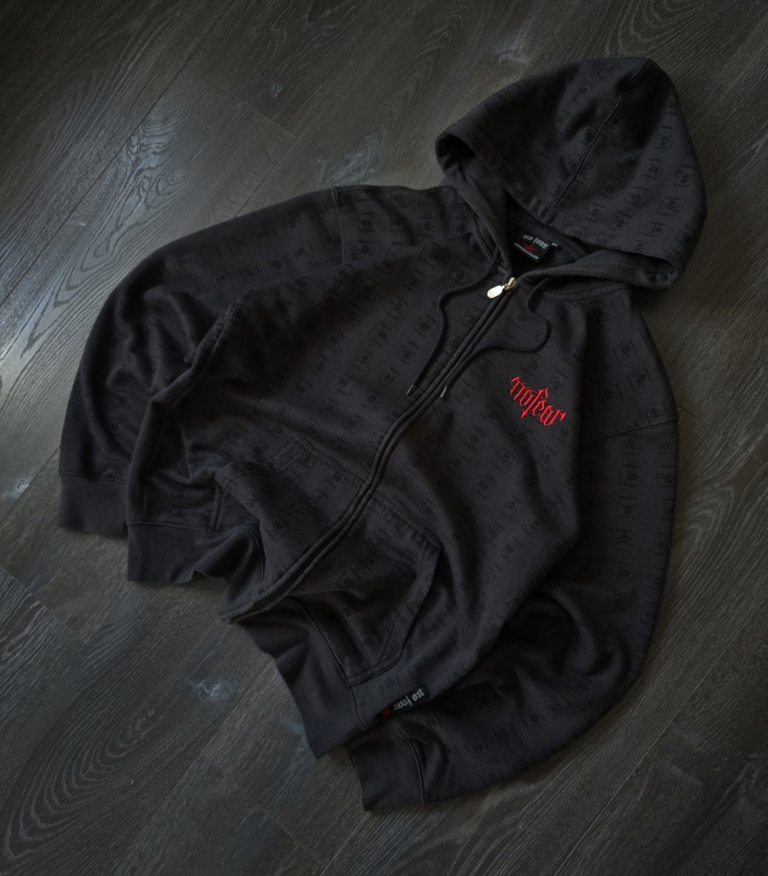 Гарне Зіп-худи від ноу фиар фир no fear zip-hoodie sk8 y2k dc ск8 дс