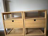 Stolik nocny Nordkisa Ikea 2 sztuki
