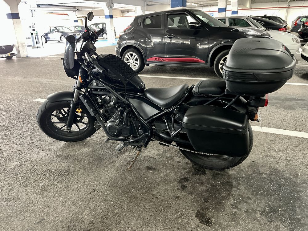 Honda Rebel 500 CMX com malas incluidas