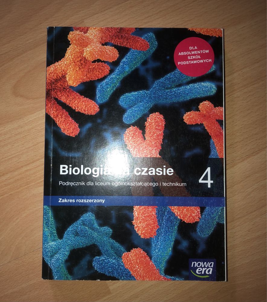 Biologia na czasie zakres rozszerzony część: 1,2,3 i 4