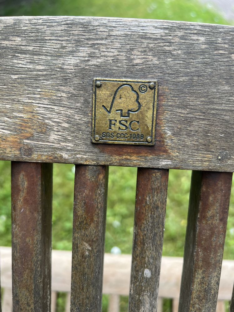 Meble ogrodowe krzesla FSC