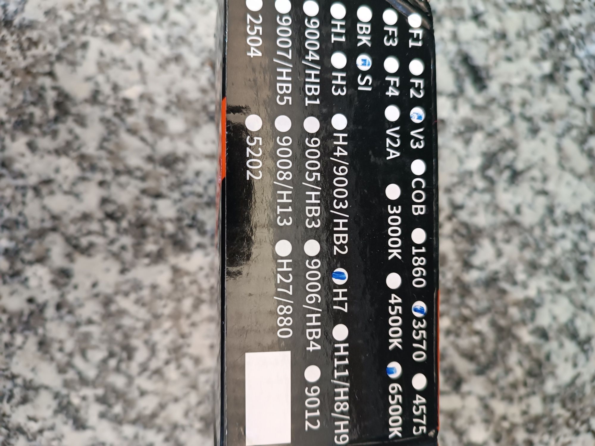 Lâmpadas led  H7