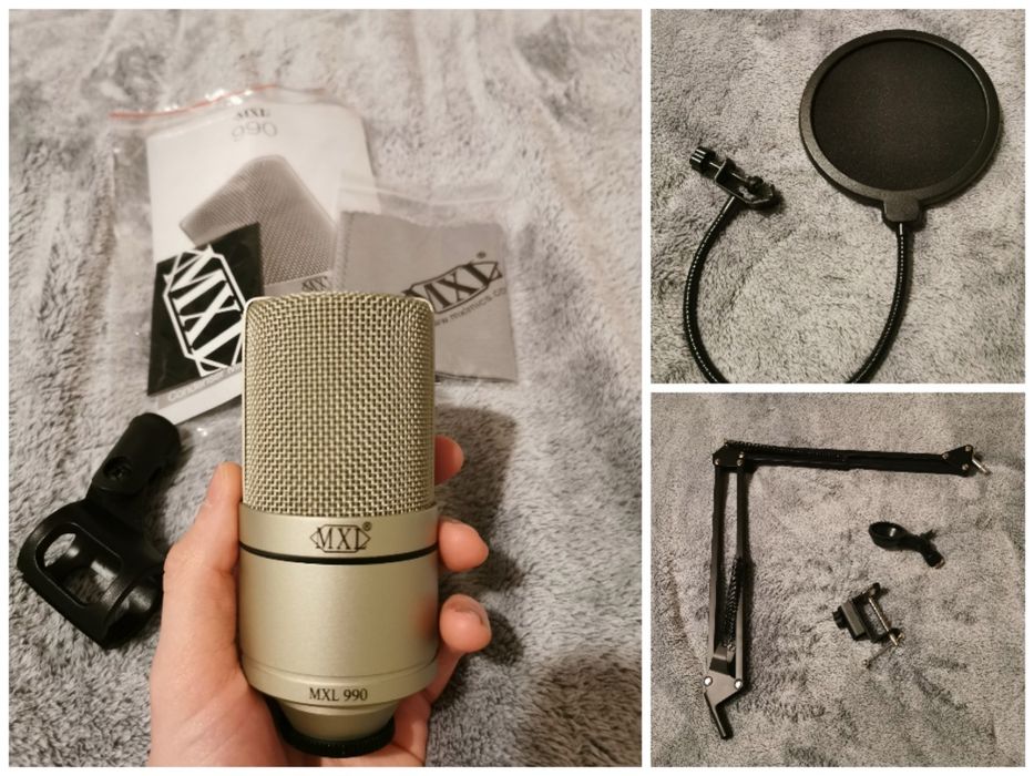 Mikrofon MXL990 z akcesoriami