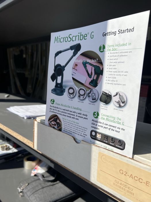 Micro scribe G сканер