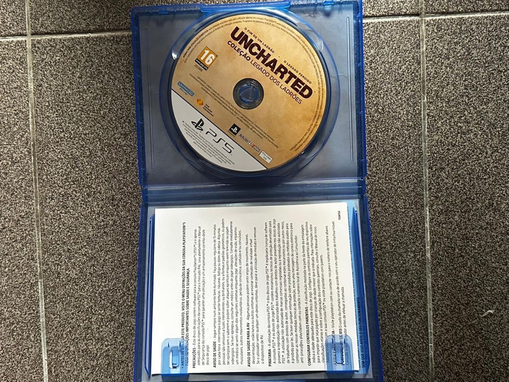 Uncharted ( Legado dos Ladrões) para PS5