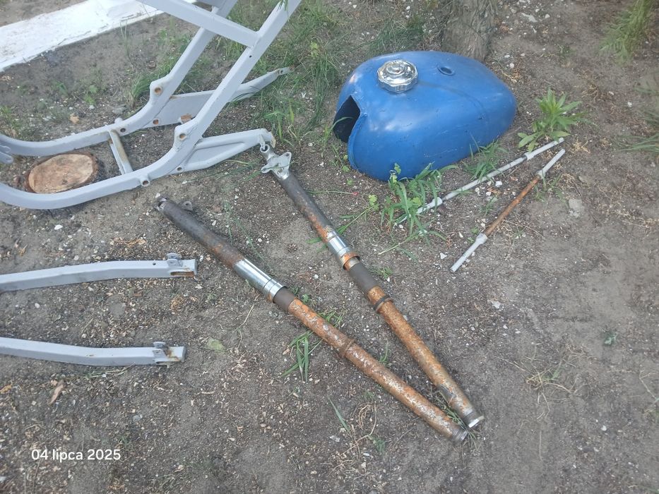 Części Wsk M150 B3 kola rama przód