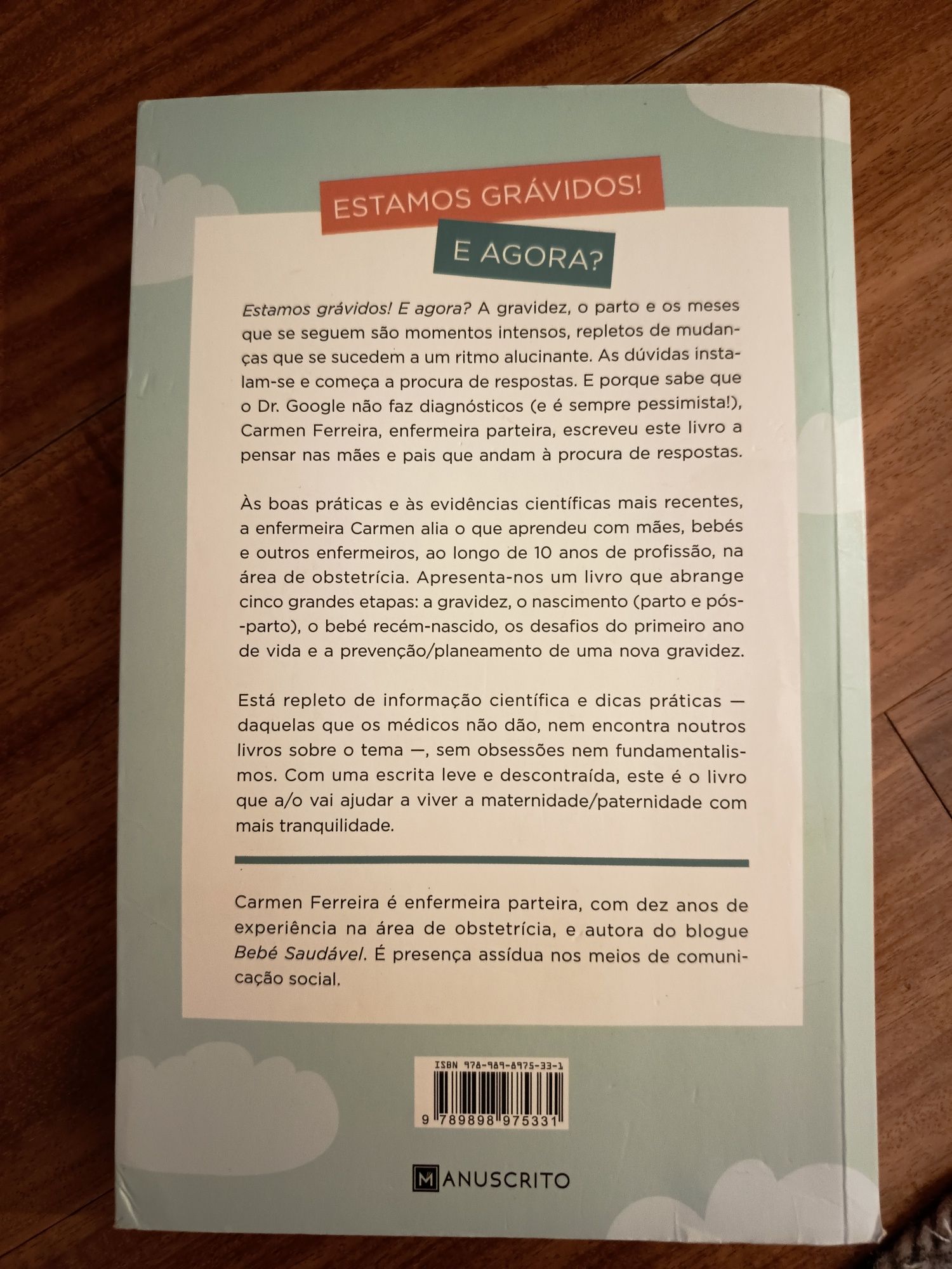 Livro: Estamos Grávidos e Agora? - Enf. Carmen Ferreira