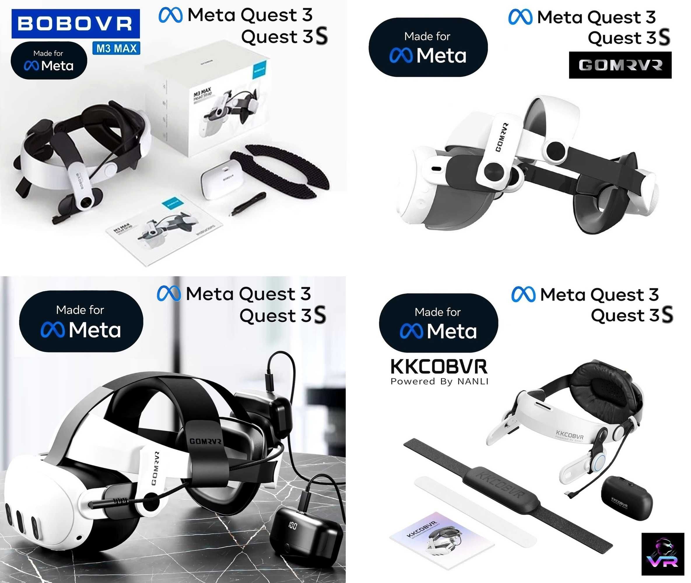 Аксесуари для VR - Meta Quest 3 \ Quest 3S \ Oculus Quest 2 \ PS VR2