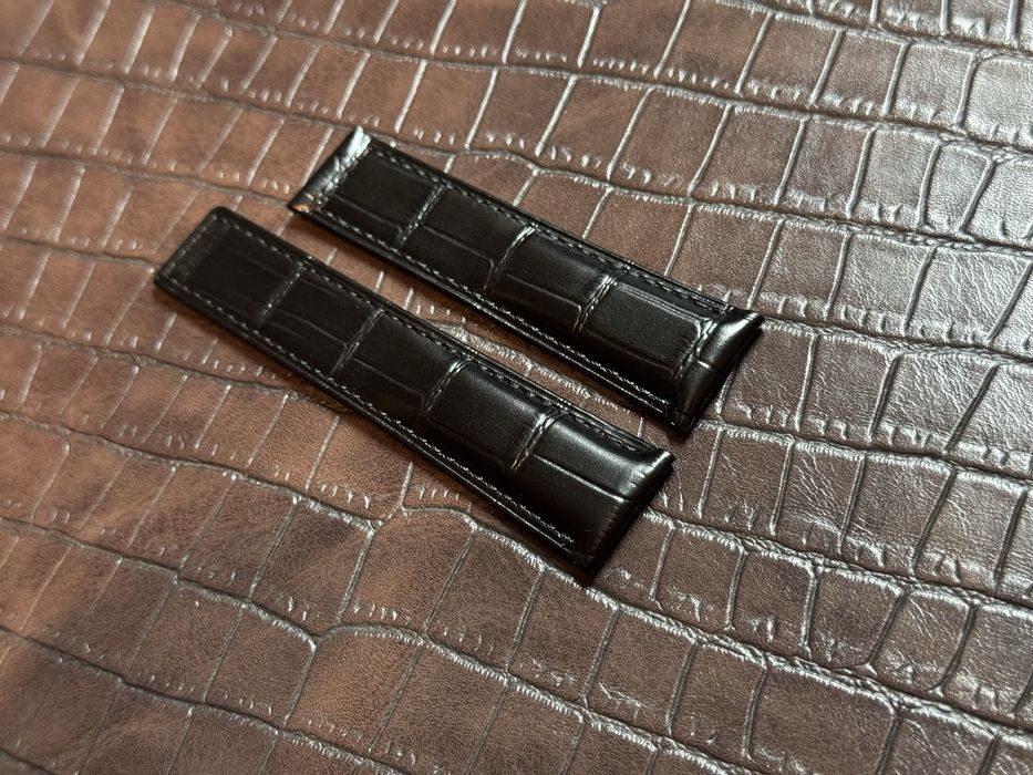 Pasek do zegarka Breitling czarny