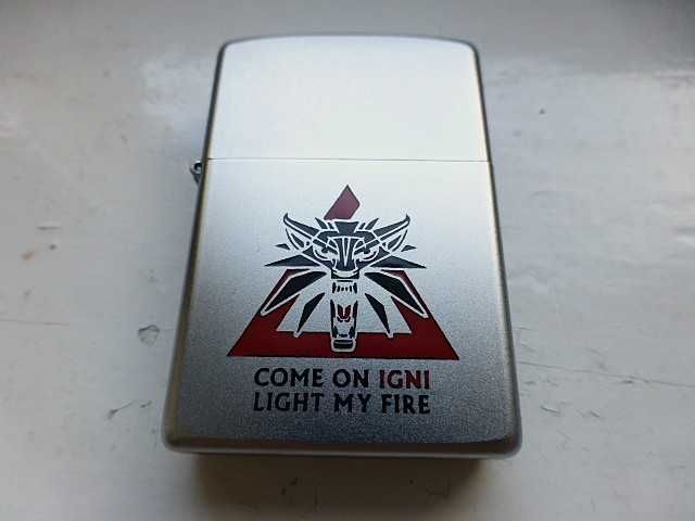 Zapalniczka Zippo Wiedźmin The Witcher Custom Grawer Sapkowski
