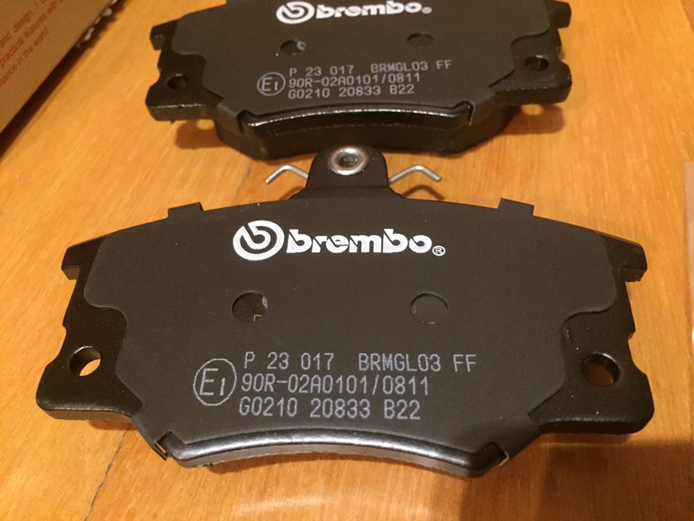 Jogo de pastilhas Novo - BREMBO P23017