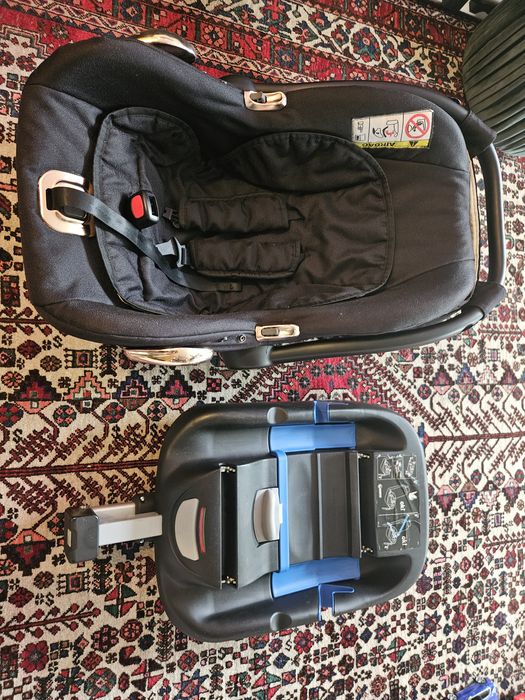 Wózek 3w1 Daytona - gondola, spacerówka, fotelik z bazą Isofix