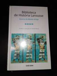 Livro história larousse, história do mundo antigo