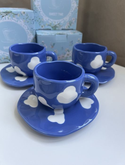 Розпродаж! Чашка з блюдцем (подарунковий набір)