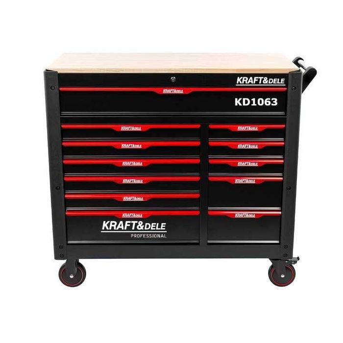 Szafka Narzędziowa Wózek Warsztatowy 12 Szuflad 479EL Z Wyposażeniem *