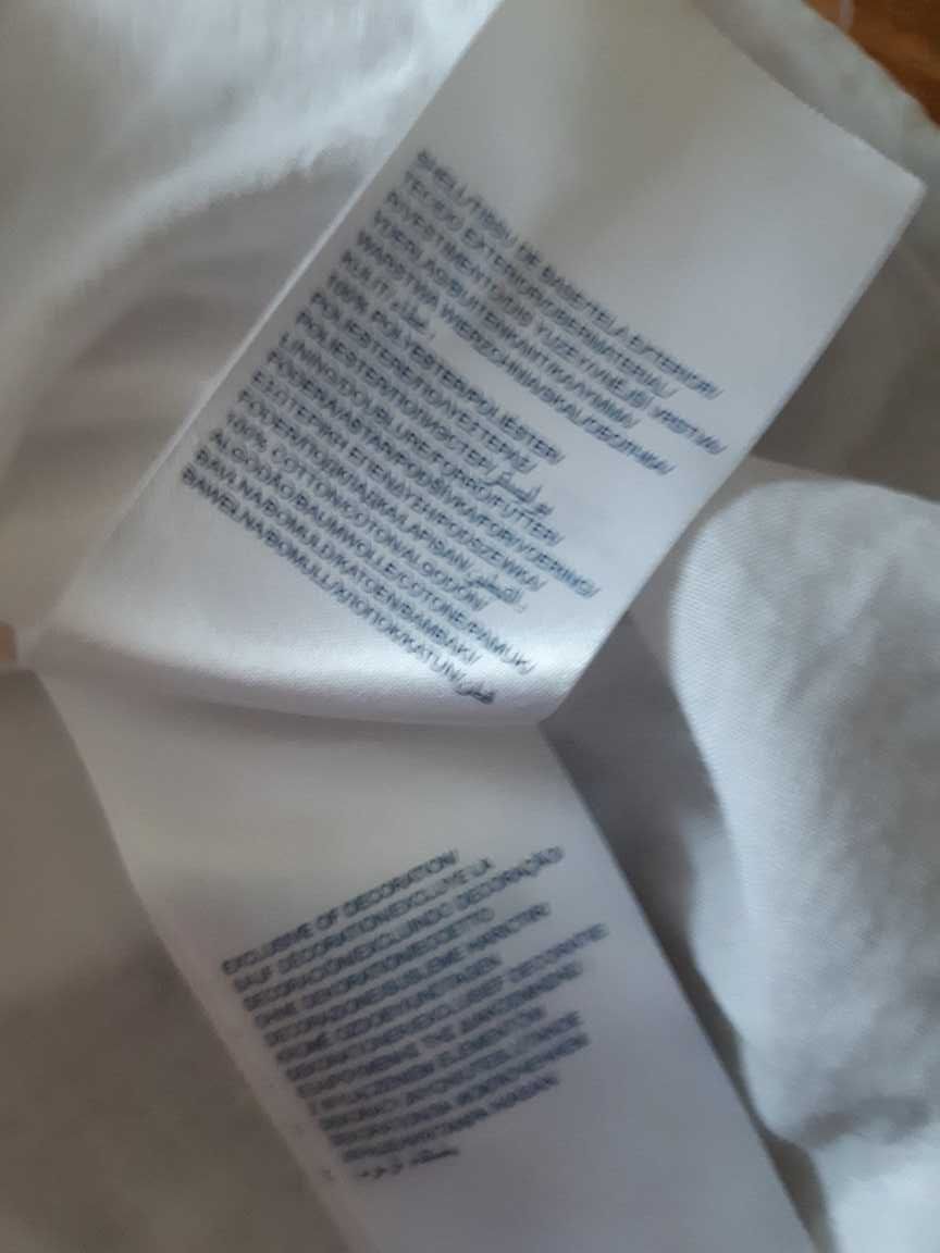 Tommy Hilfiger rozkloszowana spódnica z kieszeniami bawełna S