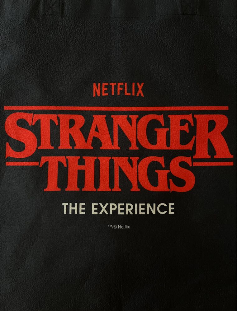 Сумка шопер Stranger things Дивні дива ОСД Очень странные дела шоппер
