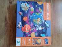 Tablica magnetyczna Gra edukacyjna KOSMOS dla dzieci 89 elementów